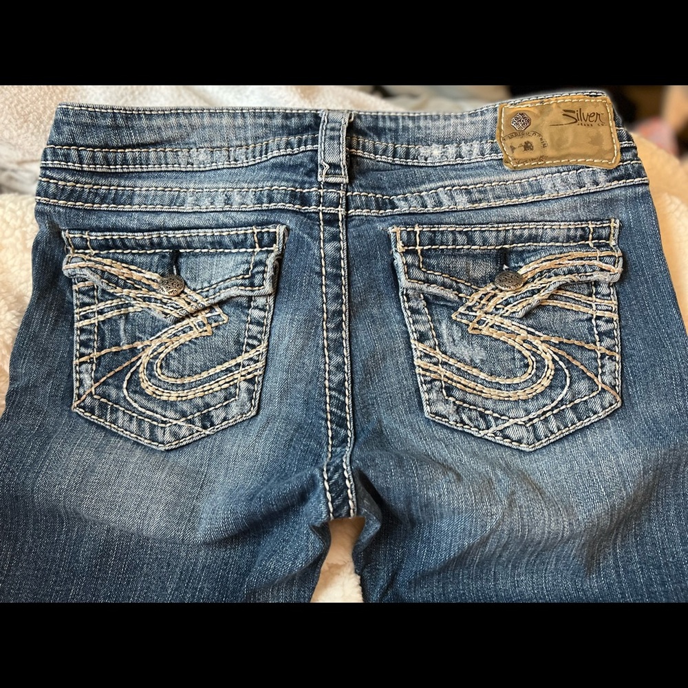 Silver brand Pioneer Blue Jeans size 29/33